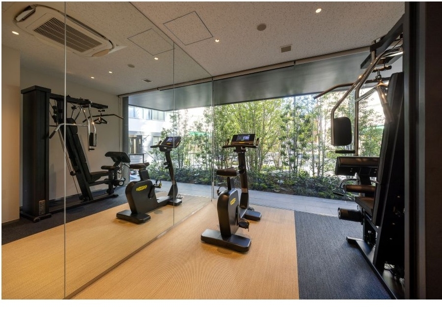 個室フィットネスルーム　完成予想CG