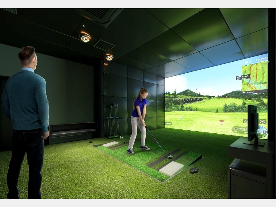 ゴルフレンジ　完成予想CG